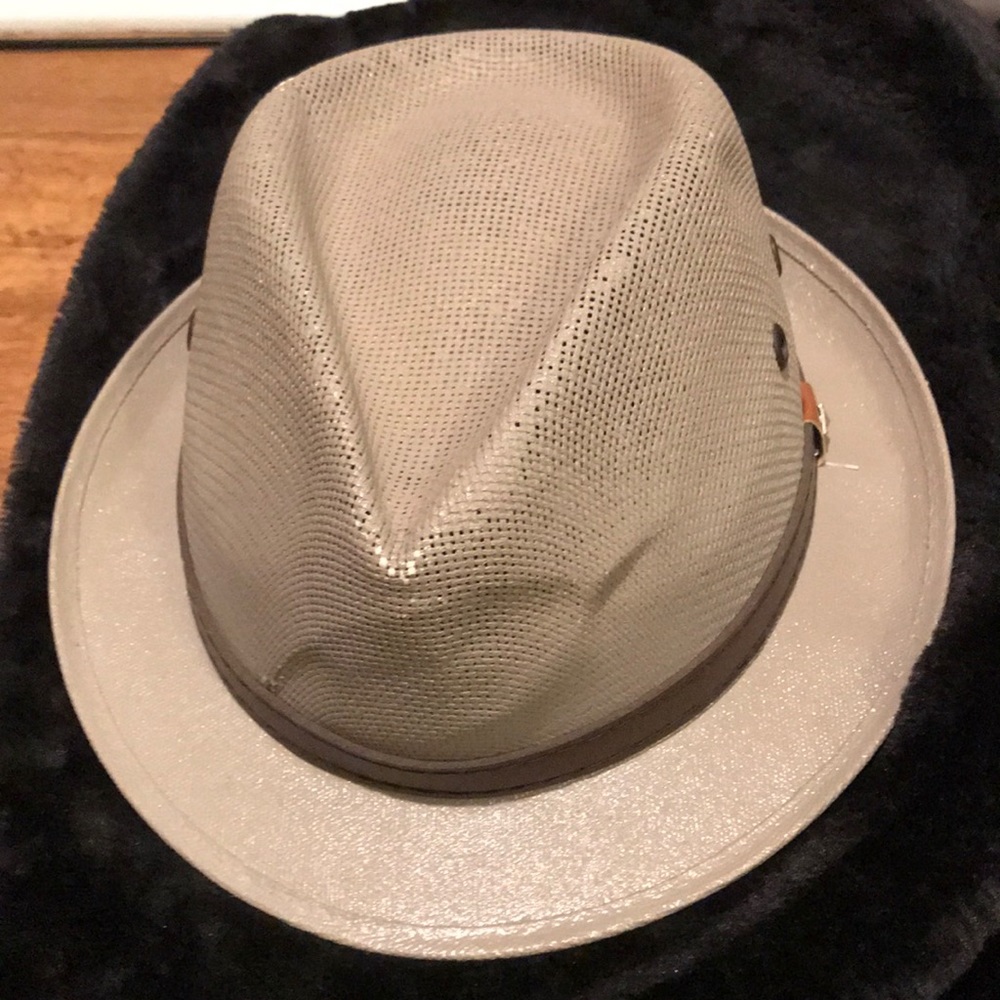 Authentic Pau Charlie Fedora Panama Sun Hat